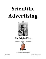 Capa do livro Scientific Advertising